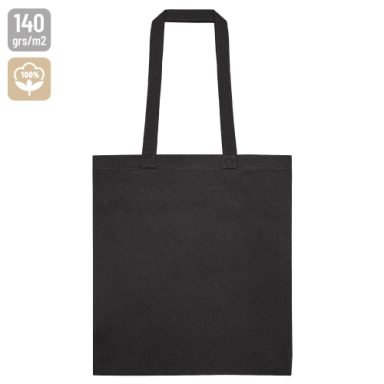 Totebag negra personalizada